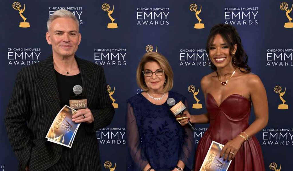 Bev Greenberg 2026 Project Pitch It Interview on the EMMY red-carpet